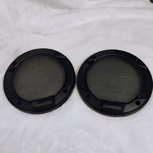 NEW 1 Pair Of Kenwood 6 1/2" 6.5" Speaker Covers Grills Stereo Music System